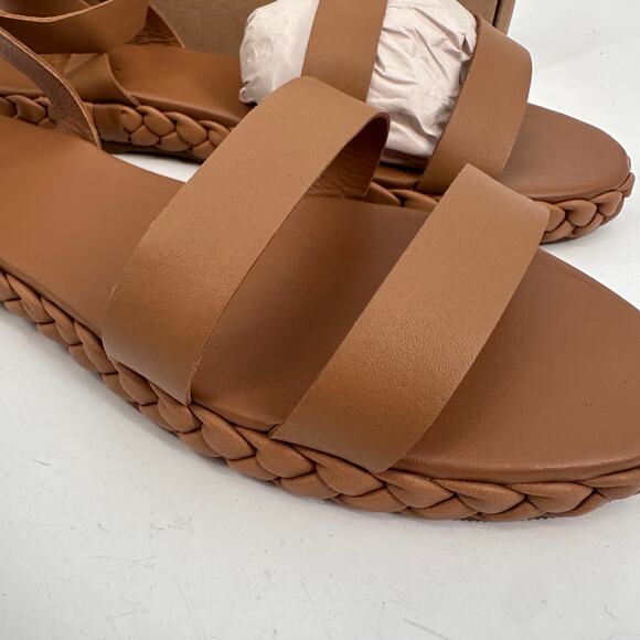Kaanas Terrazas New in Box Double Band Flatform in Caramel // 8 - Picture 4 of 10